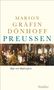 Marion Gräfin Dönhoff: Preußen - Maß und Maßlosigkeit, Buch, Buch