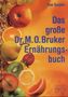 Ilse Gutjahr: Das große Dr. M. O. Bruker - Ernährungsbuch, Buch