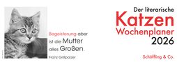 Julia Bachstein: Der literarische Katzen Wochenplaner 2026, KAL
