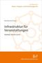 Text: "Infrastruktur für Veranstaltungen. Mobilität, Technik und KI." Oben Zahnradsymbol, unten Logo Edition Wissenschaft & Praxis., Buch