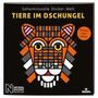 Carola von Kessel: Geheimnisvolle Sticker-Welt: Tiere im Dschungel, Buch