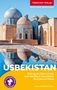 "Trescher Verlag, Mehr Wissen. Besser Reisen. Usbekistan. Mit herausnehmbarer Faltkarte. Gebäude mit blauer Kuppel.", Buch