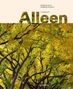Text: "Alleen in Österreich. Kulturgüter gestalteter Natur." Baumreiche Landschaft in lebhaften Grüntönen., Buch