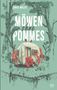 Text: "Daniel Müller - Möwen ohne Pommes". 

Illustration: Ein Wohnwagen mit Krabbenbeinen in einer bewaldeten Umgebung.