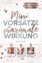 "Kleine Schritte, große Erfolge: Mini Vorsätze für maximale Wirkung. Sandra Cichon. Glück, Achtsamkeit, Affirmation.", Buch