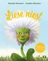 „Liese niest“ in großen Buchstaben, Autoren: Daniela und Annika Demmer. Illustration: Blume mit lächelndem Gesicht., Buch