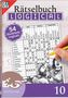 Rätselbuch Logical, 54 illustrierte Logicals. Rätsel fürs Auge. Tabelle mit Namen und Eigenschaften, Zeichnung von Menschen., Buch