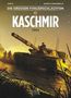 "Die Großen Panzerschlachten: Kaschmir 1965" in großen Buchstaben, mit Panzergrafik im Hintergrund., Buch