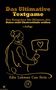 „Das Ultimative Textgame“ steht in großen Buchstaben. Ein stilisierter Mann mit Handy, daneben ein Herz auf einem Bildschirm., Buch