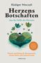 Titel: "Herzens Botschaften", Untertitel: "Aus der Stille des Herzens". Illustration: Kind auf Seerose., Buch
