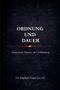 Text: "ORDNUNG UND DAUER", "Structural Theory of Civilization", "Dr. Raphael Nagel (LL.M.)". Schwarzer Hintergrund., Buch