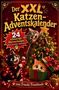"Der XXL Katzen-Adventskalender, 24 schnurrige Überraschungen. Verspielte Katzen schmücken einen Weihnachtsbaum.", Buch