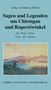Titel: Sagen und Legenden um Chiemgau und Rupertiwinkel. Bild: Landschaft mit See und Bergen im Hintergrund., Buch