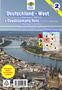Erhard Jübermann: Wassersport-Wanderkarte 02. Deutschland West, Karten