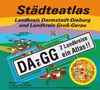 Michael Messer: Städteatlas Landkreis Darmstadt-Dieburg und Landkreis Groß-Gerau 1:13 000, KRT