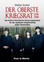 Text: "Stefan Scheil, DER OBERSTE KRIEGSRAT 1939-1940, Das britisch-französische Steuerungsgremium für den geplanten Dreijahreskrieg gegen Deutschland, Pour le Mérite." Unten sind vier Männer in Anzügen und Hüten., Buch