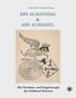 "Ars Almendal & Ars Almadel" steht groß geschrieben, darunter ein geflügeltes Wesen mit Krone und Auge., Buch