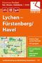 : Klemmer Pocket Rad-, Wander- und Paddelkarte Lychen - Fürstenberg/Havel 1 : 50 000, Div.