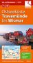 Christian Kuhlmann: Ostseeküste Travemünde bis Wismar Rad- und Wanderkarte 1 : 40 000, Div.