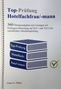 „Top-Prüfung Hotelfachfrau/-mann“, 360 Übungsaufgaben, Stapel Bücher, Häkchen in grünem Kreis. Autor: Claus G. Ehlert.