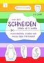 Vicky Bo: Schneiden lernen ab 3 Jahre. Ausschneiden, kleben und malen üben für Kinder, Buch
