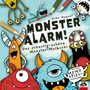 Silke Weßner: Monster-Alarm! Das schaurig-schöne Monster-Malbuch für Kinder ab 3 Jahre, Buch