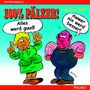„100% PÄLZER!“ und „Kalennner 2027“. Frau sagt: „Alles werd guud!“, Mann sagt: „Awwer nix werd besser!“, Illustration.