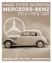 Hans Peter Würsten; Mercedes-Benz 170 V / 170 S / 220; Bestseller / Retter / Wegbereiter; Oldtimer seitlich vor Logo.