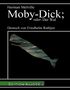 „Moby-Dick; oder: Der Wal“ von Herman Melville, Deutsch von Friedhelm Rathjen. Silhouette eines Wals in Wasseroptik., Buch