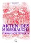 "AKTEN DES MISSBRAUCHS: DIE GESCHICHTE EINES ORGANISIERTEN VERBRECHENS IM VATIKAN" in violetter Schrift über roter Illustration eines Papstes., Buch