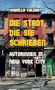 "ISABELLA CALDART: DIE STADT, DIE SIE SCHRIEBEN. AUTORINNEN IN NEW YORK CITY. Aviva." Ein Backsteingebäude mit Feuerleiter., Buch