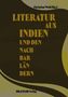 Titel und Herausgeber in goldener Schrift. "LITERATUR AUS INDIEN UND DEN NACHBARLÄNDERN". DRUPADI Verlag unten., Buch