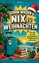 „Schon wieder nix zu Weihnachten“, Band 2, mit tropischem Motiv: Palme, Koffer, Bücher, und Meeresblick bei Sonnenuntergang., Buch