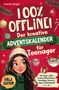 "100% Offline! Der kreative Adventskalender für Teenager. GIRLS EDITION. Illustration eines Mädchens in Winterkleidung.", Buch