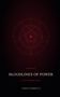 „Collection I: Bloodlines of Power“, ein Sci-Fi-Horror-Roman von Tonio Ferritto. Rotes geometrisches Muster auf schwarzem Hintergrund., Buch