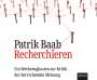 Patrik Baab: Recherchieren, CD