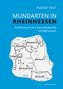 Rudolf Post: Mundarten in Rheinhessen, Buch