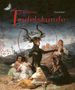 "Kleine Teufelskunde, Claus Krämer, REGIONALIA VERLAG" über einem Gemälde mit dämonischem Ritual und mystischen Symbolen.