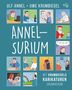 „Ulf Annel + Uwe Krumbiegel: Annel-Surium. Mit Krumbiegels Karikaturen. Drumherum.“ Comicillustrationen und Sprechblasen., Buch