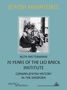Ruth Nattermann: 70 Years of the Leo Baeck Institute, Buch