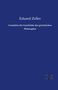 Eduard Zeller: Grundriss der Geschichte der griechischen Philosophie, Buch