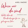 Wozu wir da sind, MP3-CD, MP3-CD