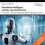 Text: "Rainer Mühlhoff: Künstliche Intelligenz und der neue Faschismus. Ergänzte und aktualisierte Neuausgabe."   
Illustration: Roboter mit digitaler Kugel., 5 CDs