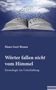 Hans-Gert Braun: Wörter fallen nicht vom Himmel, Buch