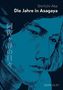 "Shin’ichi Abe. Die Jahre in Asagaya." Eine detaillierte blaue Illustration eines nachdenklichen Gesichts.