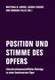 Position Und Stimme Des Opfers, Buch