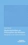 Blaues Cover mit konzentrischen Quadraten, Text: "Dieter Mersch, Medienästhetiken als Philosophien des Medialen", "Velbrück Wissenschaft"., Buch