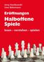 Titel: "Eröffnungen Halboffene Spiele". Autoren: Jerzy Konikowski, Uwe Bekemann. Schachfiguren auf Brett., Buch