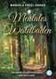 "Mentales Waldbaden" von Manuela Engel-Dahan, darunter "Für mehr Selbstfürsorge und Resilienz." Wald im Hintergrund., Buch