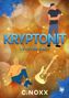 Text: "KRYPTONIT LETZTER HALT C. NOXX". Zwei stilisierte Figuren und eine Gitarre auf buntem Hintergrund., Buch